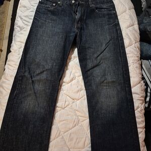 Levi's Men's Deep Indigo Straight Jeans